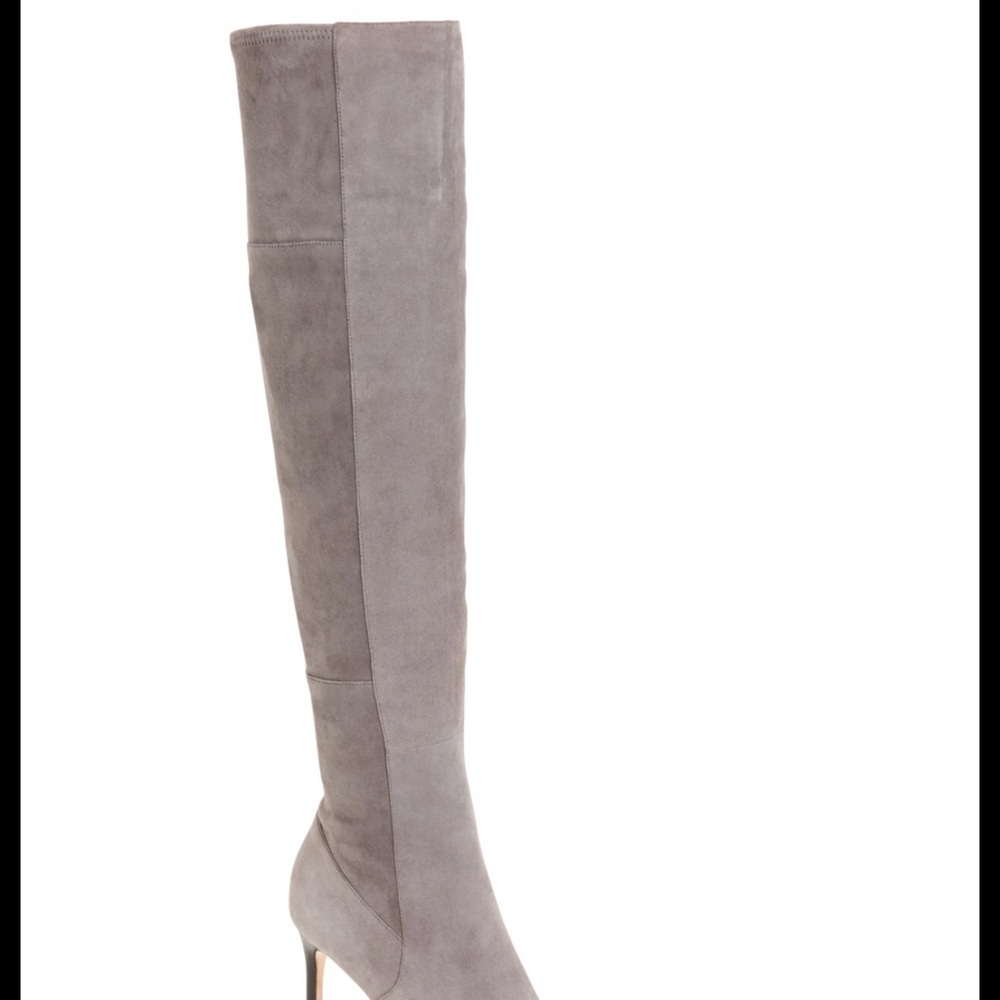 COPY - Cole Haan marina OTK boots 5.5 grey suede